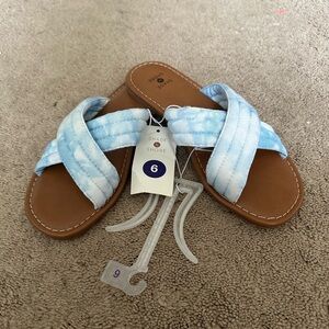 Womens Shade & Shore sandals 6 nwt